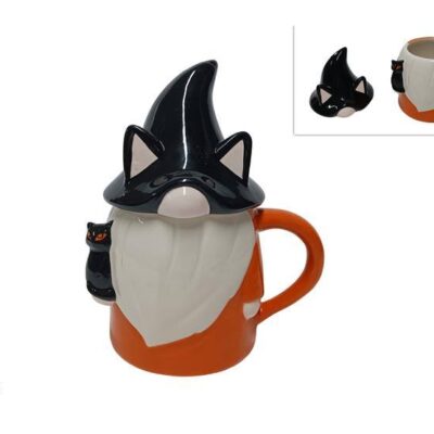 TAZZA CON COPERCHIO GNOMO