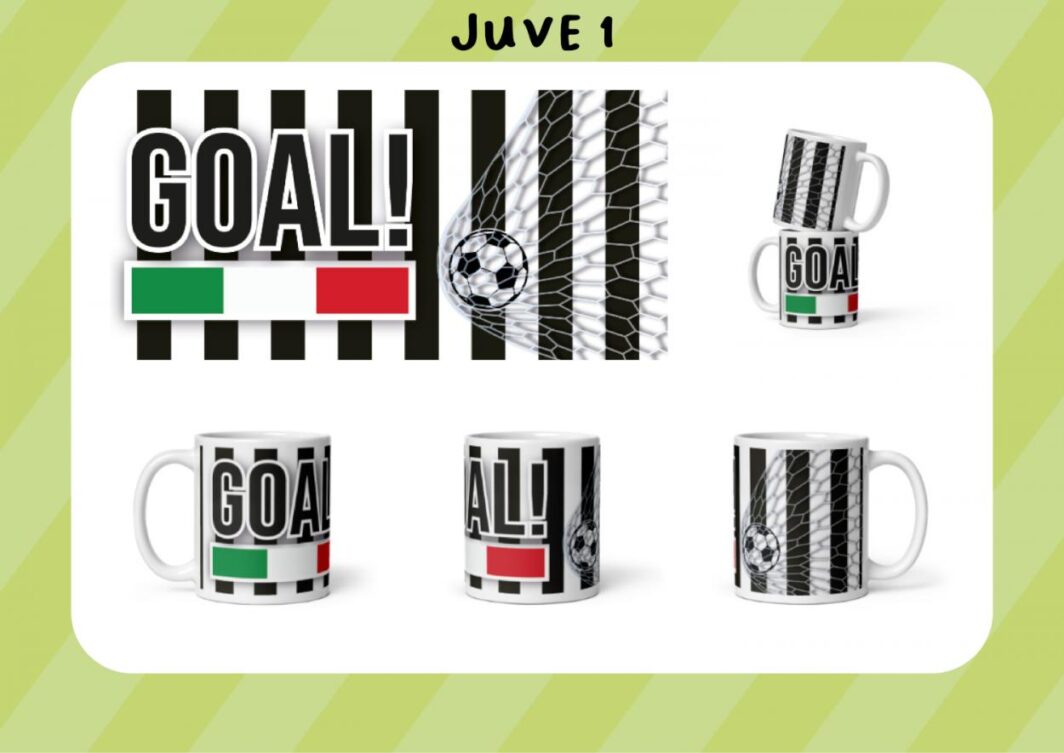TAZZA BIANCA JUVENTUS