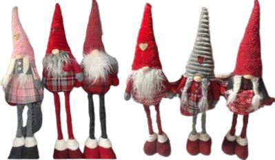 PUPAZZO GNOME GAMBE ESTENSIBILI 85CM