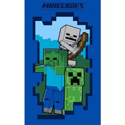 MINECRAFT ASCIUGAMANO