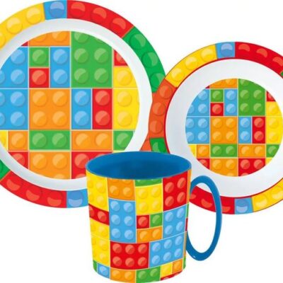LEGO Servizio da tavola  in micro plastica con tazza 350 ml