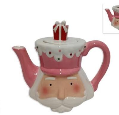 BARATTOLO BROCCA VISO SCHIACCIANOCI CERAMICA 17CM DECOR