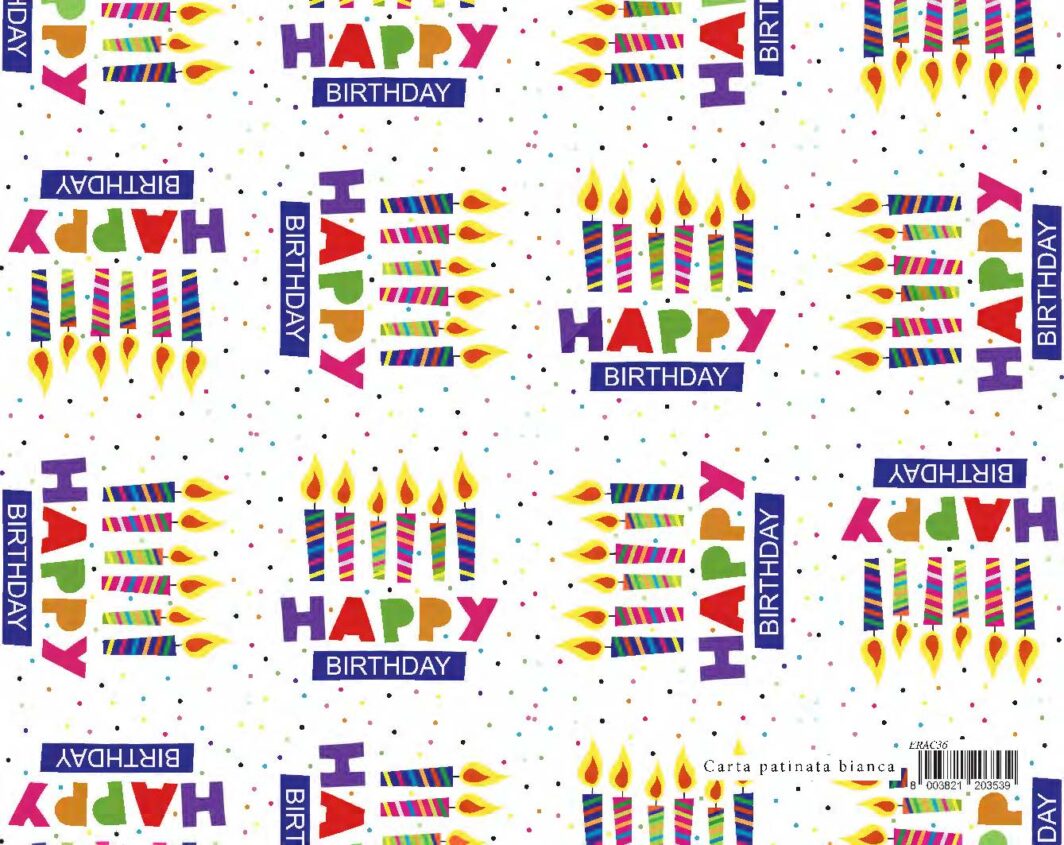 CARTA REGALO 70x100 PARTY HAPPY BIRTHDAY