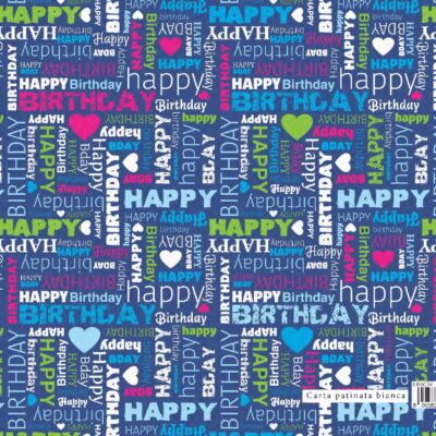 CARTA REGALO 70x100 PARTY HAPPY BIRTHDAY