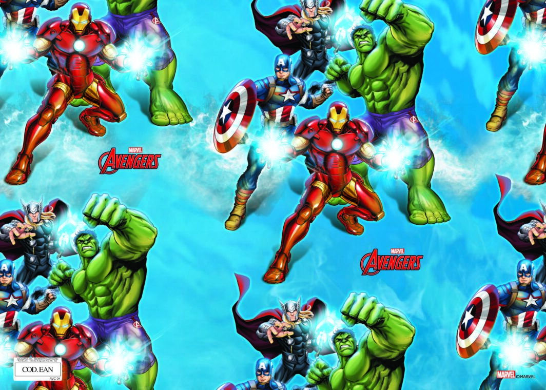 CARTA REGALO 70x100 AVENGERS