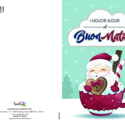 BIGLIETTO BUON NATALE OLOGRAFICO