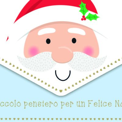 BIGLIETTO BUSTA BUON NATALE C/FOIL ORO