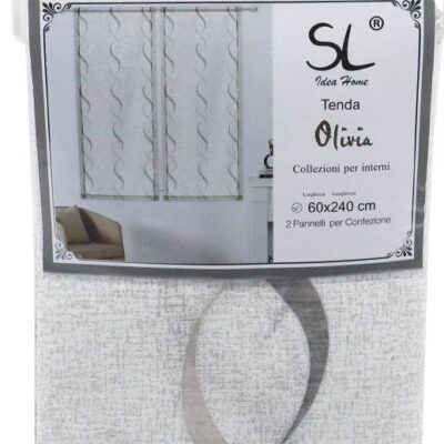 TENDA OLIVIA GRIGIO 45X240 CM