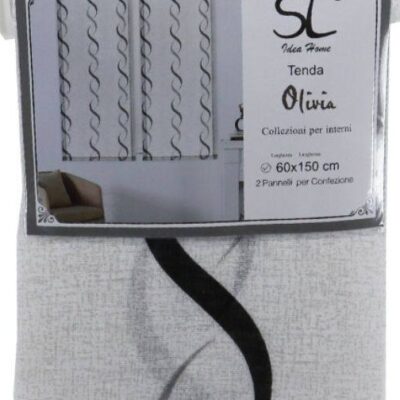 TENDA OLIVIA NERO 60X150 CM