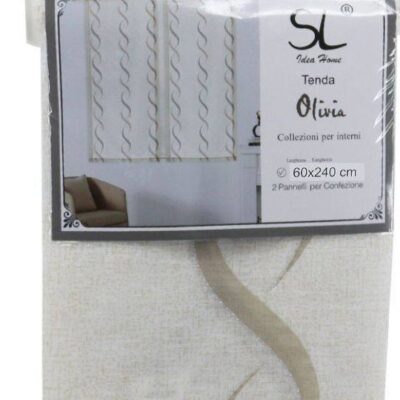 TENDA OLIVIA BEIGE 60X150 CM