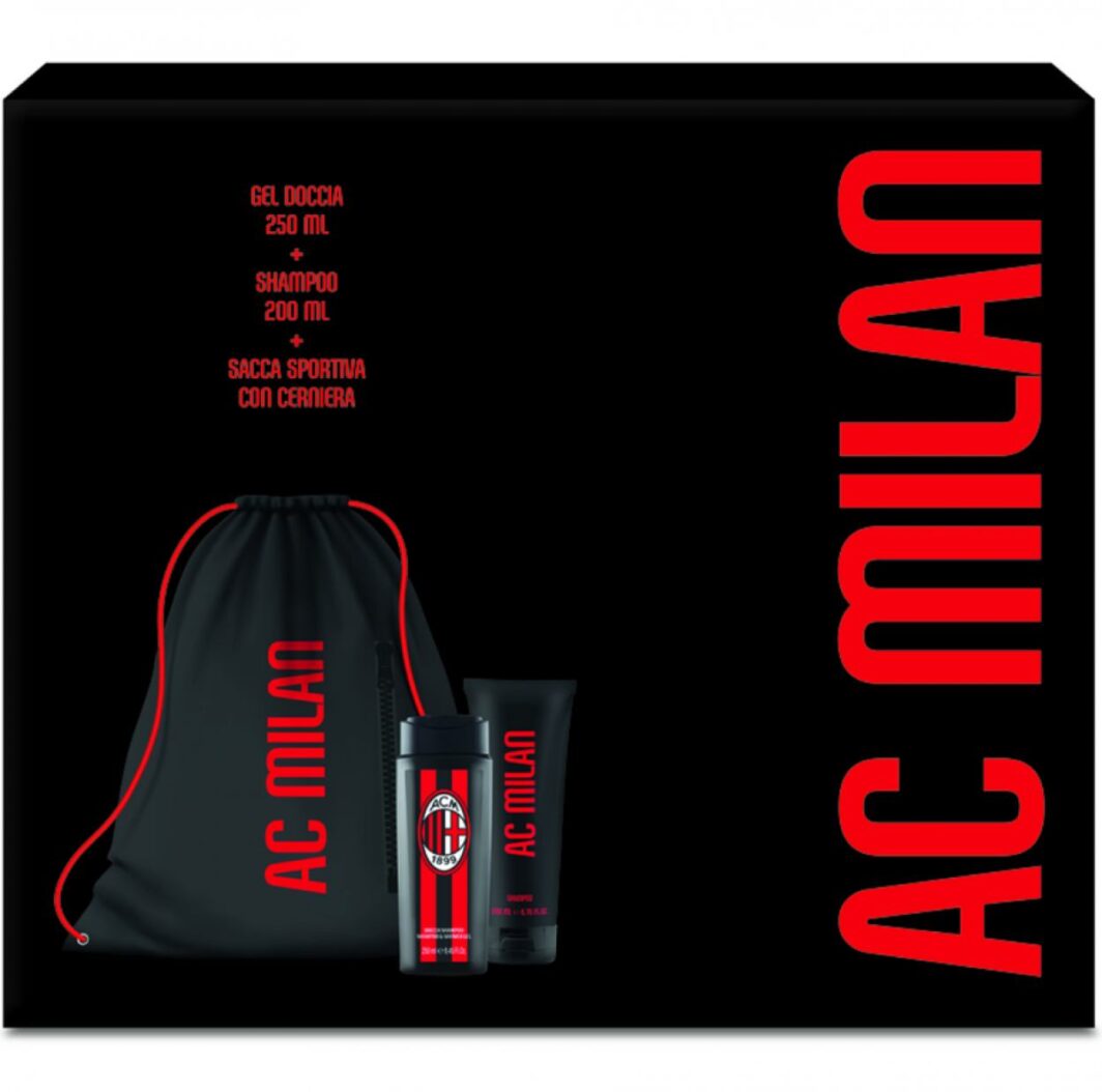 MILAN GIFTSET DOCCIASHAMPOO 250ML + SHAMPOO 200 ML + SACCA