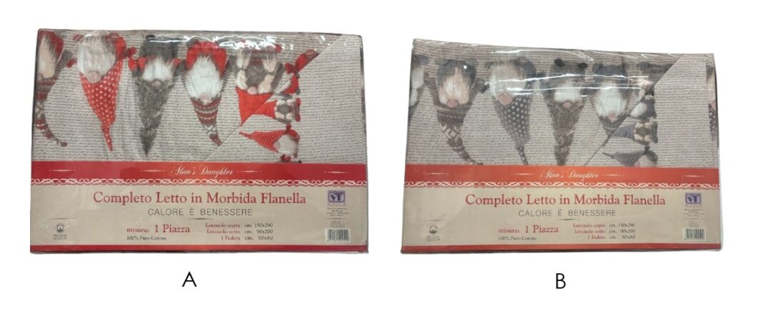 COMPLETO LETTO ALAN'S DAUGHTER FLANELLA GNOMI 1P