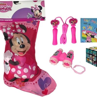 Calza  befana con Accessori e giochi Minnie