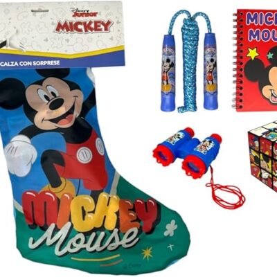 Calza  befana con Accessori e giochi Mickey Mouse