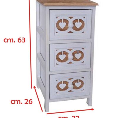 MOBILETTO SANTIAGO 3 CASSETTI