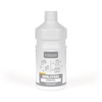 Brilsteel - Detergente lucidante per acciaio inossidabile ml. 750