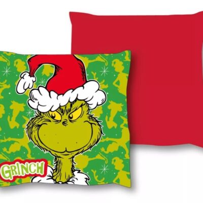 CUSCINO GRINCH 38x38 CM