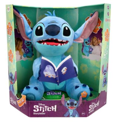 PELUCHE RACONTASTORIE STITCH STORYTELLER 39 CM