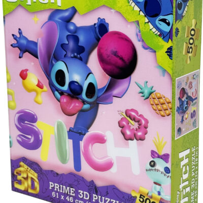 Puzzle 3D 500 pezzi 61x46cm Stitch party