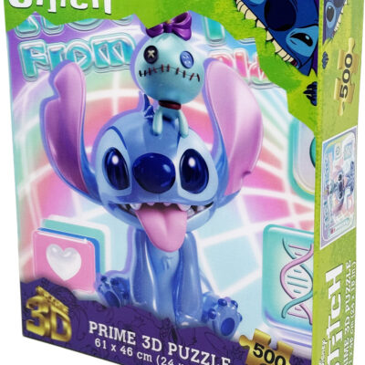 Puzzle 3D 500 pezzi Stitch vinyl
