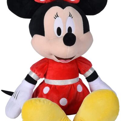 PELUCHE 60 CM MINNIE ABITO ROSSO