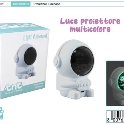 Lampada proiettore da camera 15cm Astronauta Tnt