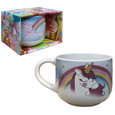 TAZZA LARGA JUMBO UNICORNO