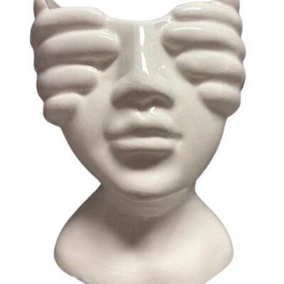 PORTAPIANTA IN CERAMICA ORNAMENTALE