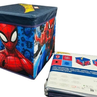 POUF CONTENITORE SPIDERMAN