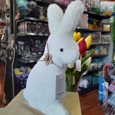 Coniglietto di Pasqua Peluche Bianco