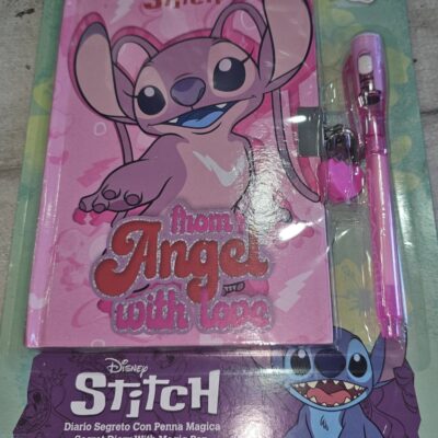 DIARIO SEGRETO CON PENNA MAGICA STITCH ANGEL