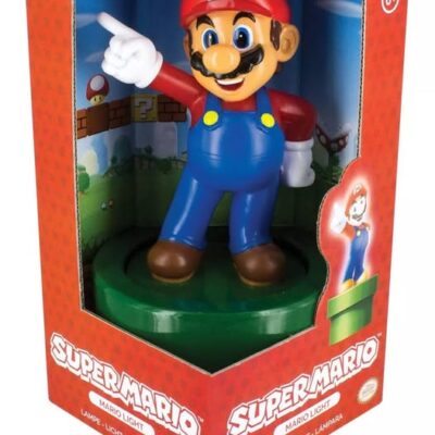Super Mario Luce Notturna Mario 20 Cm