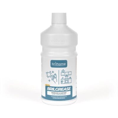 Brilgrease - Sgrassatore e igienizzante superconcentrato Cod: BH0210