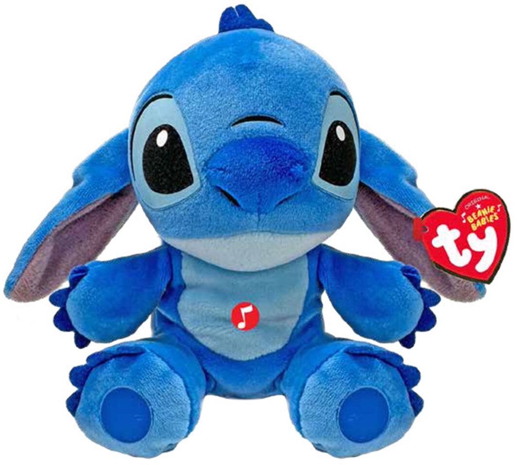 Peluche TY 20cm con suoni Stitch