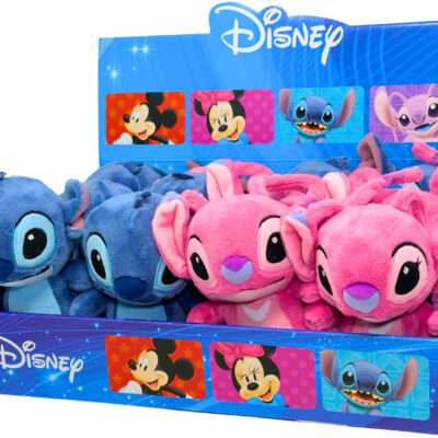 Peluche 20cm Disp.12pz ass. Stitch e Angel