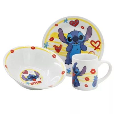 SET PORCELLANA CUCINA STITCH
