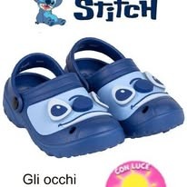 DISNEY STITCH CROCS CON LUCI