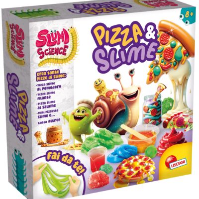 SLUMI SCINCE -SQUISH PIZZA E SLIME