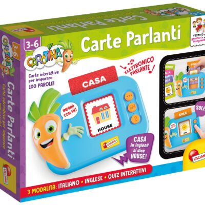 Carotina Carte Parlanti
Per imparare 100 parole!