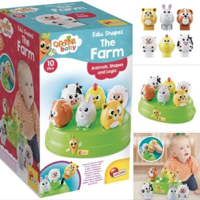 Carotina Edu Shapes – The Farm 
Per sviluppare la logica sin da piccoli