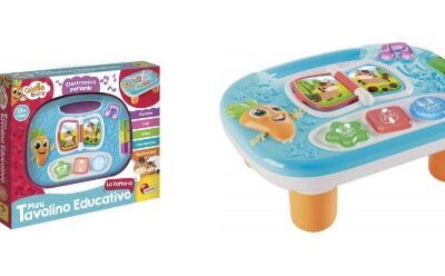 CAROTINA MINI TAVOLINO EDUCATIVO FATTORIA ELETTRONICO PARLANTE