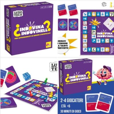 Ludoteca Pocket Indovina Indovinello
Per appassionati di enigmi e rompicapi!