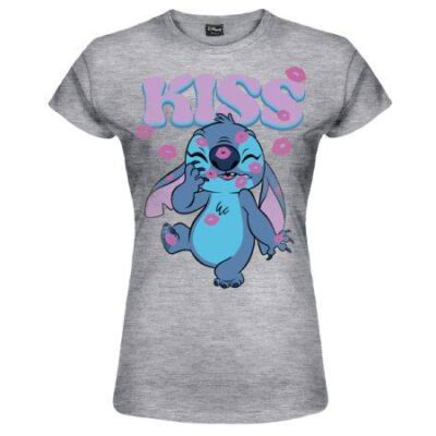 T-Shirt Lilo e Stitch - Kiss - woman