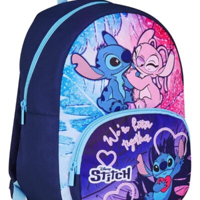 Seven Disney Stitch e Angel - Zaino Asilo e Tempo Libero per bambini