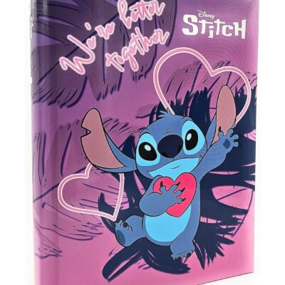 Seven Disney Stitch e Angel - Diario Scuola, 12 Mesi, non datato, ft. 15x21cm