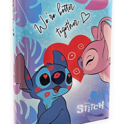 Seven Disney Stitch e Angel - Diario Scuola, 12 Mesi, non datato, ft. 15x21cm