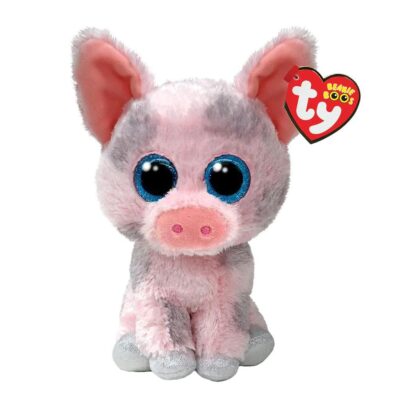 T37318 Ty - Beanie Boos - Peluche maialino - Hambo (15 cm)