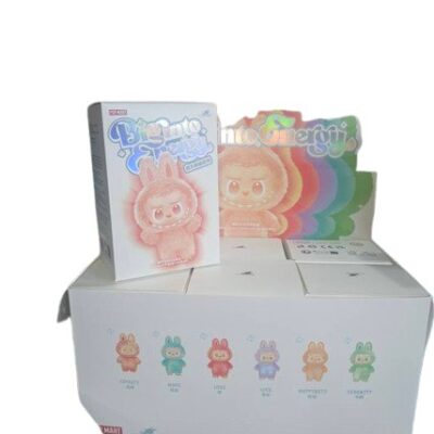 Pop Mart Labubu The Monster Big Into Energy Series Vinyl Plush Pendand Single Blind Scatola Box