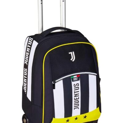 Seven Juventus - Zaino trolley 2 in 1 per scuola elementare