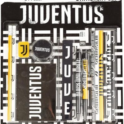 Juventus, Prodotto Ufficiale - Set cancelleria (Composto da 14 Pezzi)